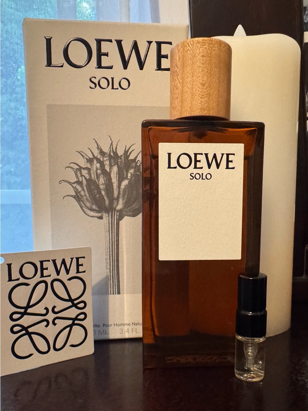 Loewe Solo Eau de Toilette Pour Homme Natural Spray  2ml travel size